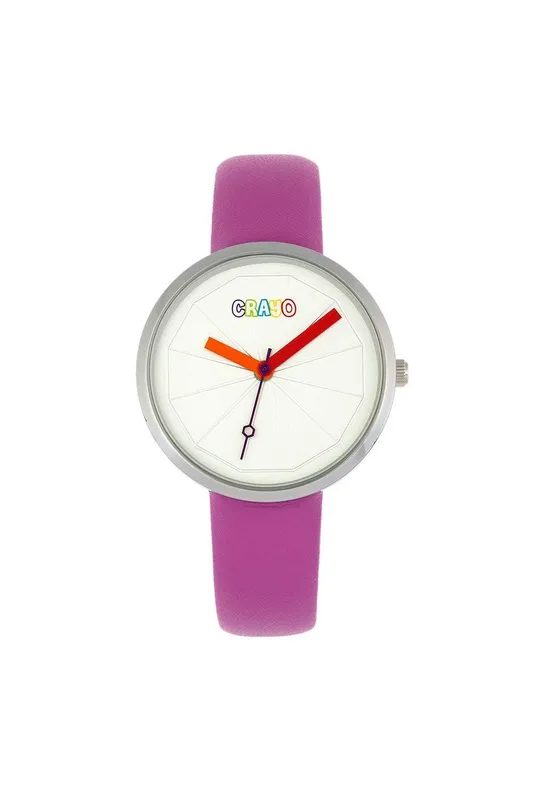 Crayo Metric Unisex Watch in Purple Purple One Size