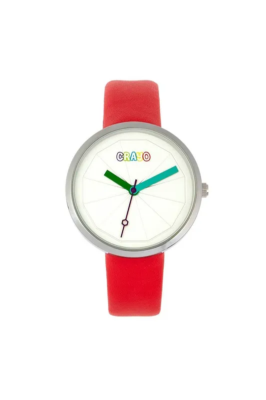 Crayo Metric Unisex Watch in Red Red One Size