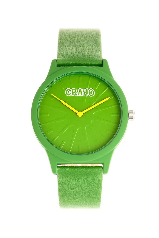 Crayo Splat Unisex Watch in Green Green One Size