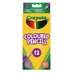 Crayola 12 Assorted Pencil Coloured Pencils (Pack of 12) 3.3612
