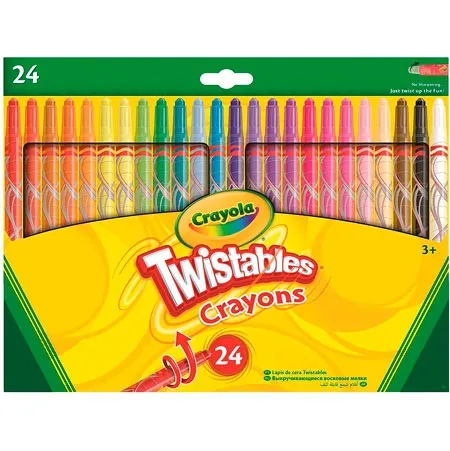 Crayola Twistables Crayons - 24 pcs