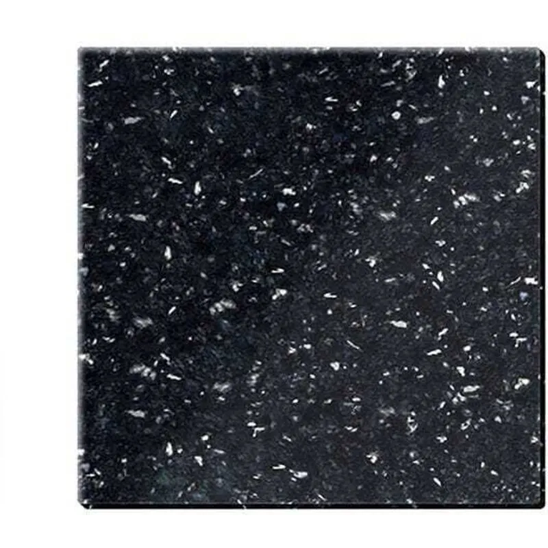 Creative Tops Naturals Pack Of 4 Granite Coasters in Black Black