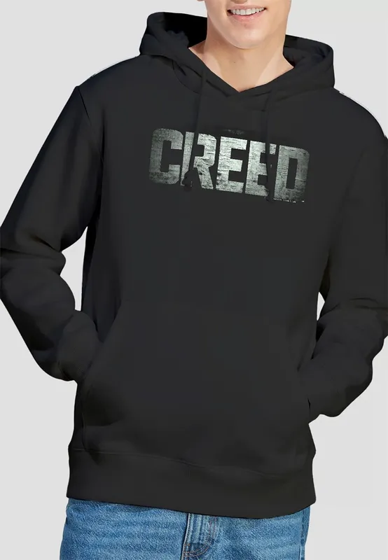 Creed Logo Hoodie, Black Size: Medium Black M