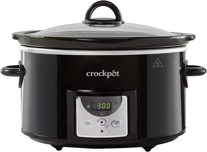 Crockpot 3.5 Litre CSC113 3.5 Litre Slow Cooker - Black