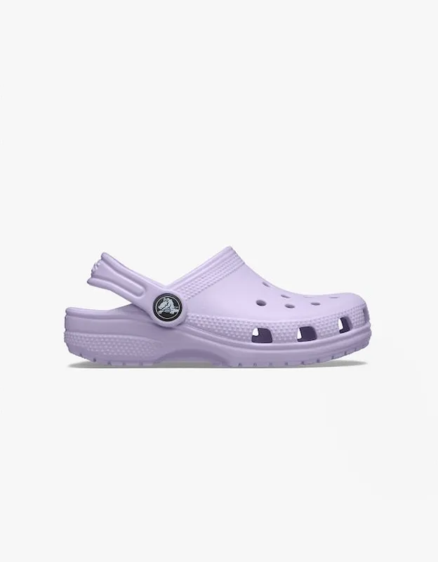 Crocs 206991-530 Classic Kids Clogs Lavender - Purple - Size: UK 12 small kids