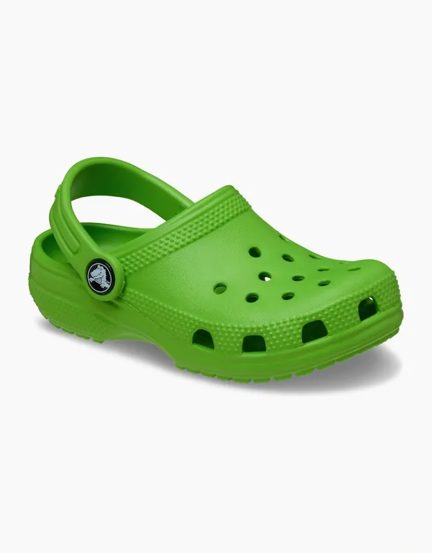 Crocs Classic Toddler Clogs - Green - Size: 9