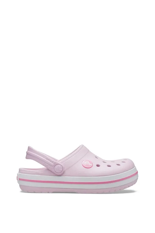 Crocs Girl's kids Crocband Clog in Pink Size: Infant 11 Pink