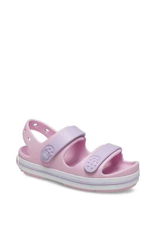 Crocs Girl's Toddler Crocband Play Sandal in Pink Size: Infant 5 Pink