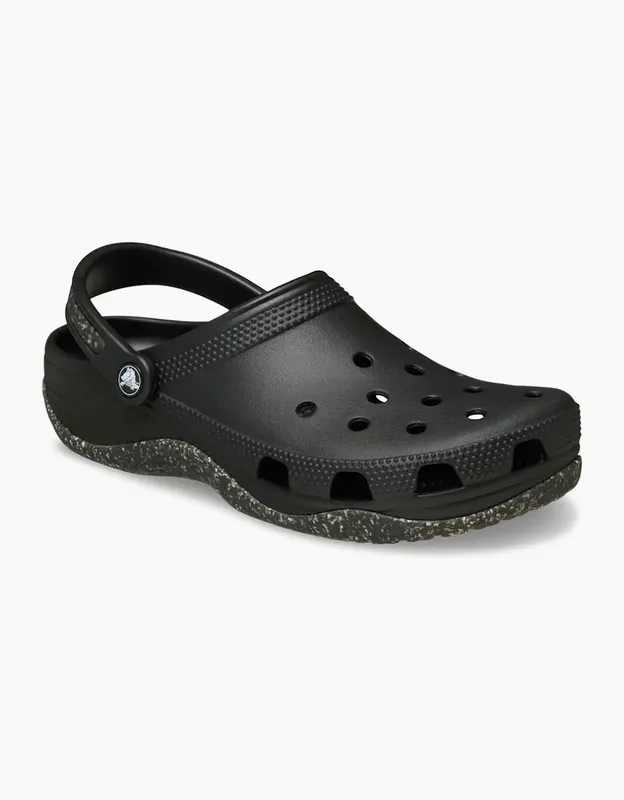 Crocs Men's Classic Evo Mens Clogs - Black - Size: 7