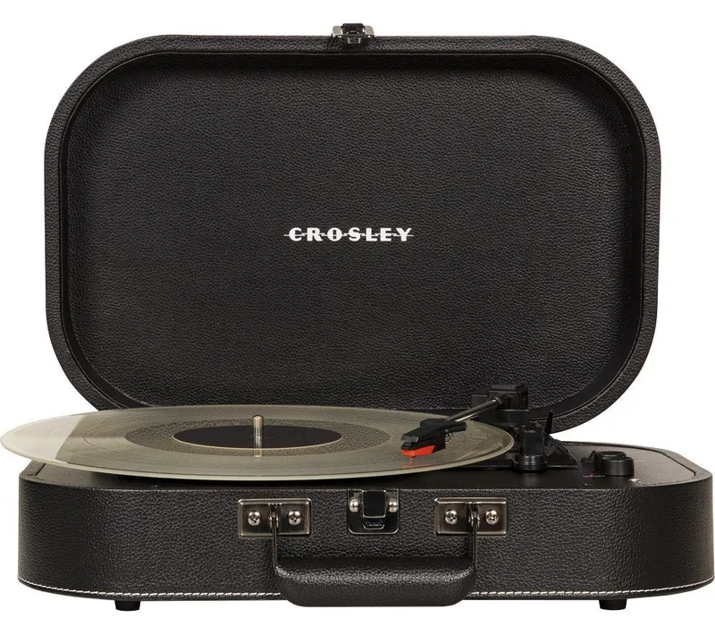 Crosley Discovery Belt Drive Bluetooth Turntable - Black