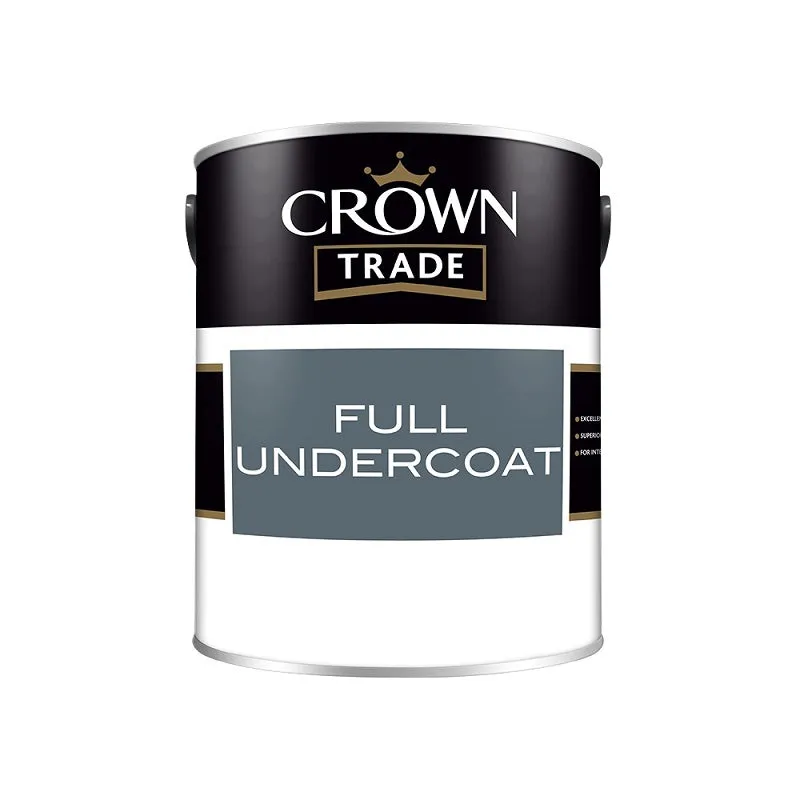Crown Trade Full Undercoat, White 1L