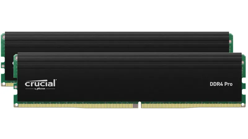 Crucial Pro 32GB (2x16GB) 3200Mhz CL22 DDR4 Memory Kit - CP2K16G4DFRA32A