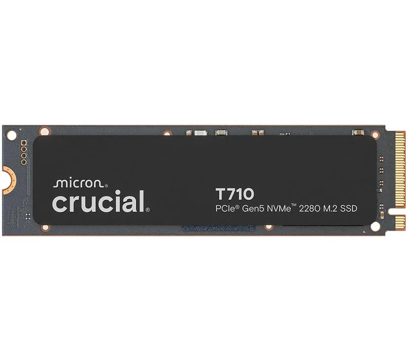 Crucial T710 M.2 Internal SSD - 1 TB, Black