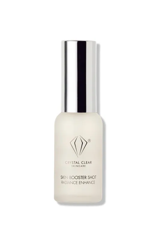 Crystal Clear Skincare Radiance Enhance Booster Drops in Clear Size: 30ml - Clear