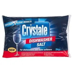 Crystale Dishwasher Salt 2kg - Pack (4)