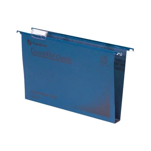 Rexel Crystalfile Classic Suspension File Foolscap [Pack 50] - 70625