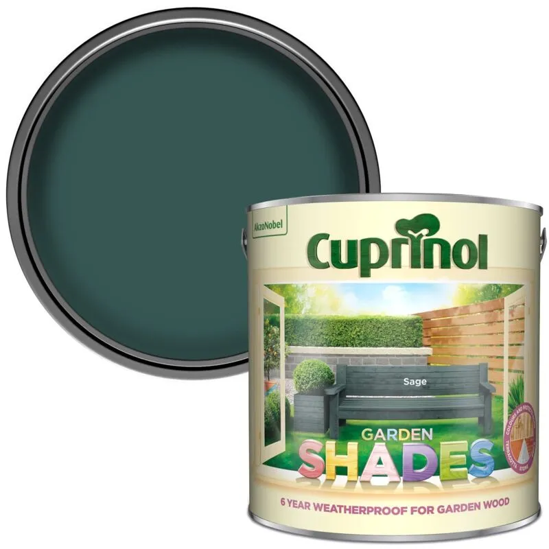 Cuprinol 5083479 Garden Shades Sage 2.5 litre