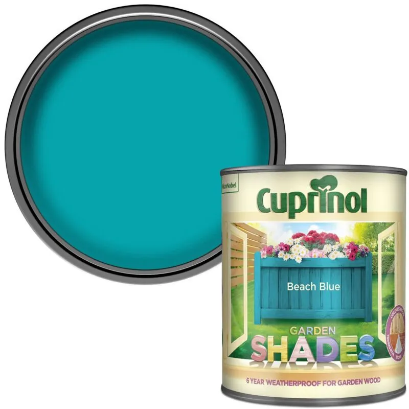 Cuprinol 5159073 Garden Shades Beach Blue 1 litre