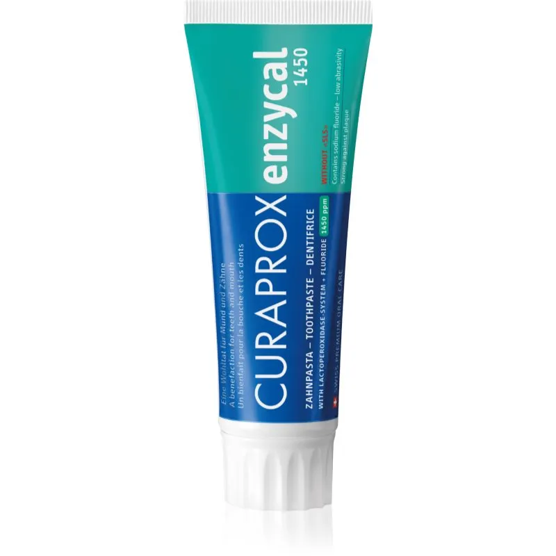 Curaprox Enzycal 1450 toothpaste 1450 ppm 75 ml