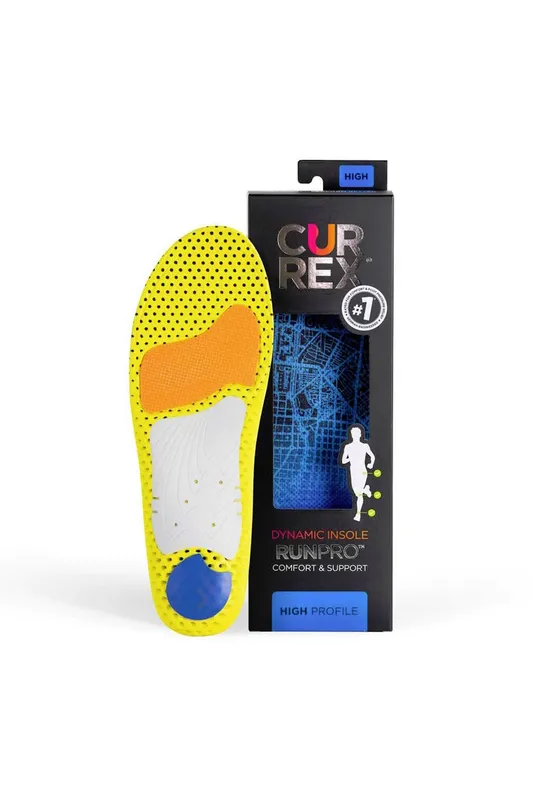 Currex RunPro High Insoles-Blue.Yellow - blue - Size: Large