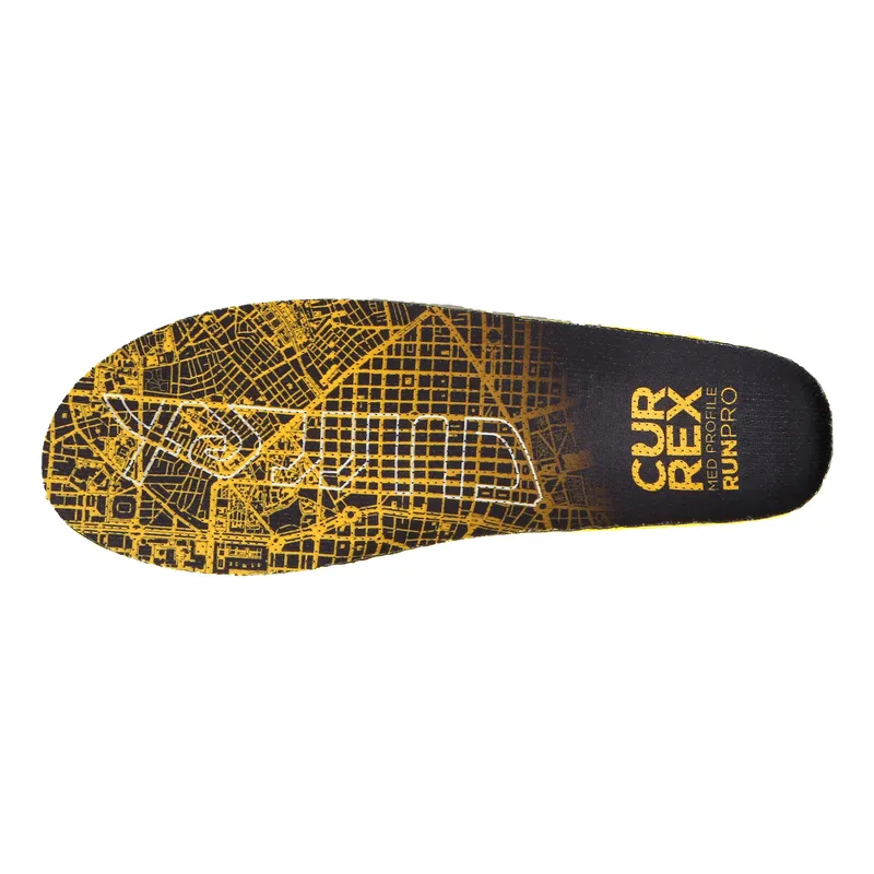 Currex RunPro Med Insoles-Yellow.Black - yellow