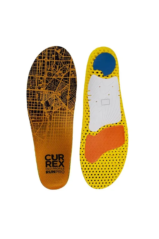 Currex RunPro Med Insoles-Yellow.Black - yellow
