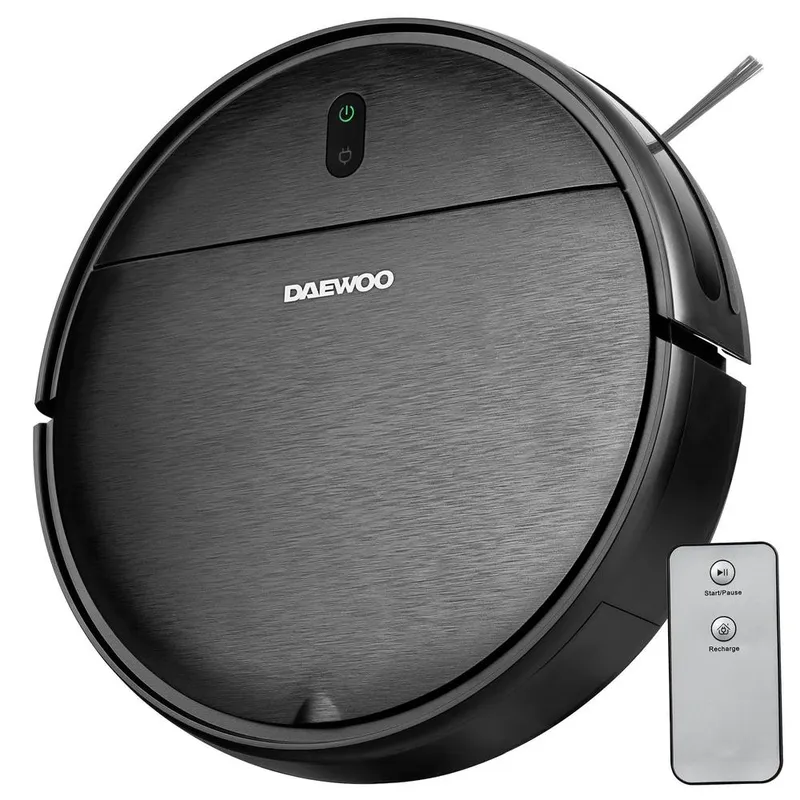 Daewoo 'Cyclone Freedom' Robot Vacuum Cleaner - Black Black