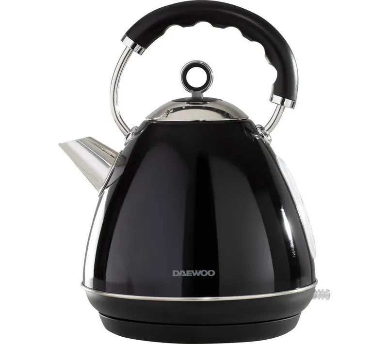 Daewoo Kensington SDA1577 Traditional Kettle - Black