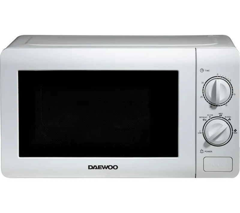 Daewoo KOR6N35S Solo Microwave - White