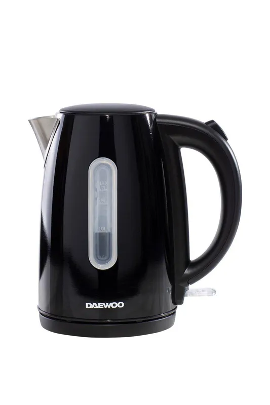Daewoo Unisex Kensington 1.7 Litre 3KW Jug Kettle Rapid Boil Black SDA1684GE Black One Size female