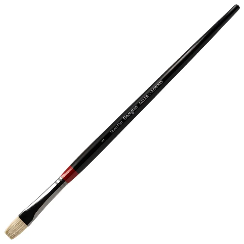 Daler-Rowney : Georgian Oil Brush : G36 Short Flat : 8