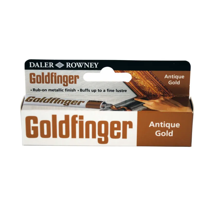 Daler-Rowney : Goldfinger : Metallic Paste : 22ml : Green Gold