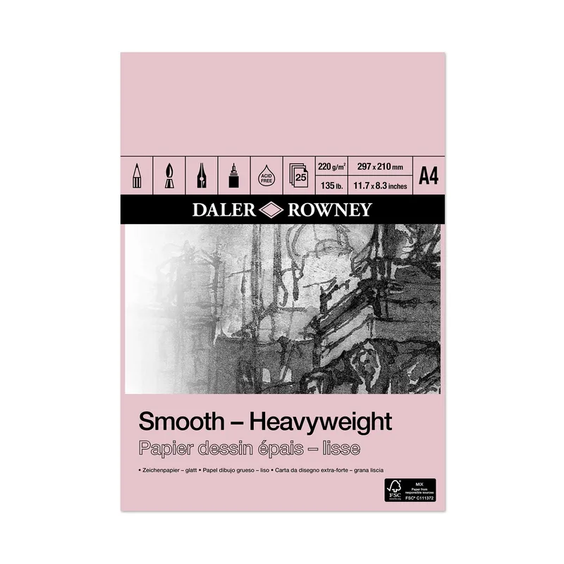 Daler Rowney A4 Heavyweight Pad