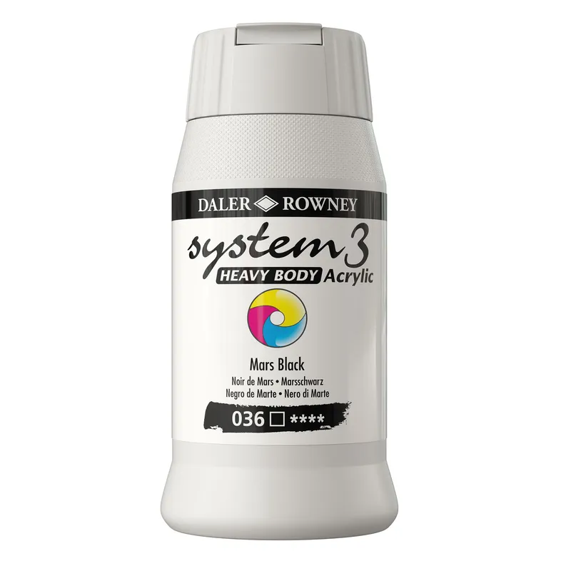 Daler-Rowney System3 Heavy Body Paint - 500ml