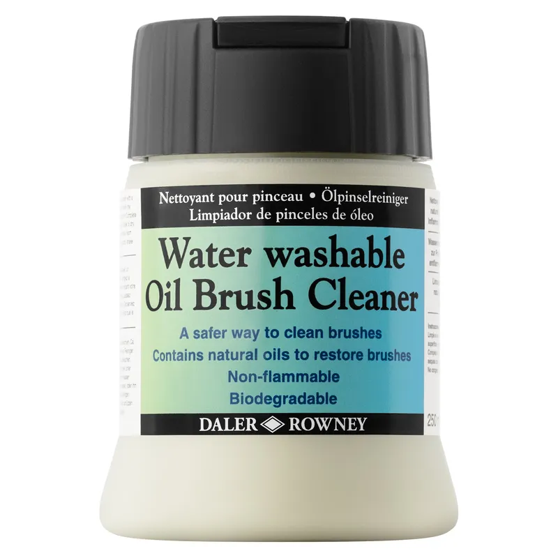 Daler-Rowney : Water Washable Oil Brush Cleaner : 250ml