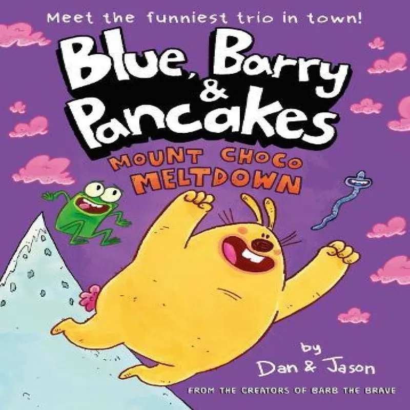 Dan Abdo Blue, Barry & Pancakes 3 : Mount Choco Meltdown Paperback Book Multicolor