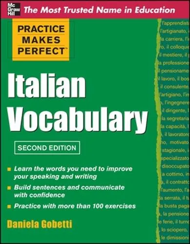 Daniela Gobetti Practice Makes Perfect Italian Vocabulary