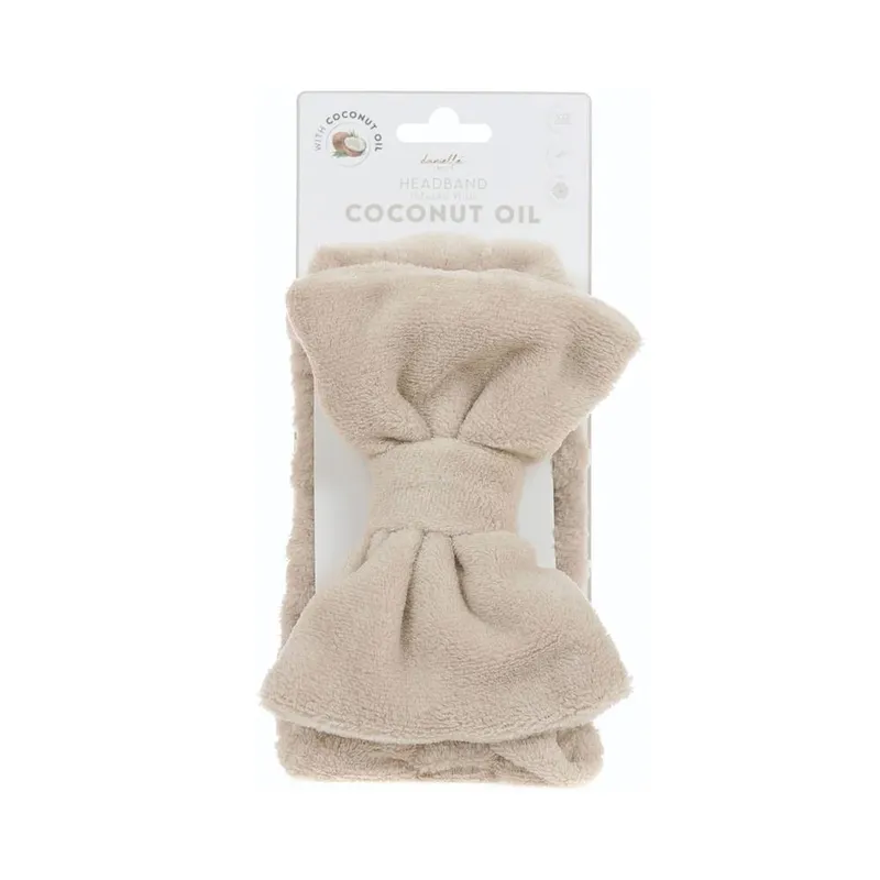 Danielle Creations Women's Taupe Bow Spa Headband Taupe female