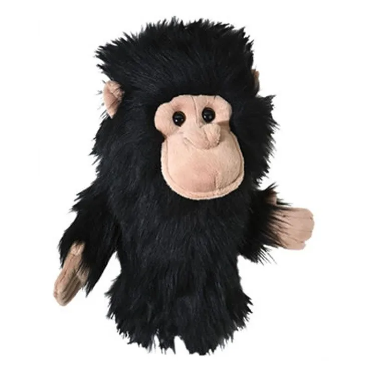 Daphne's Animal Driver Headcover - Chimp in Black Black