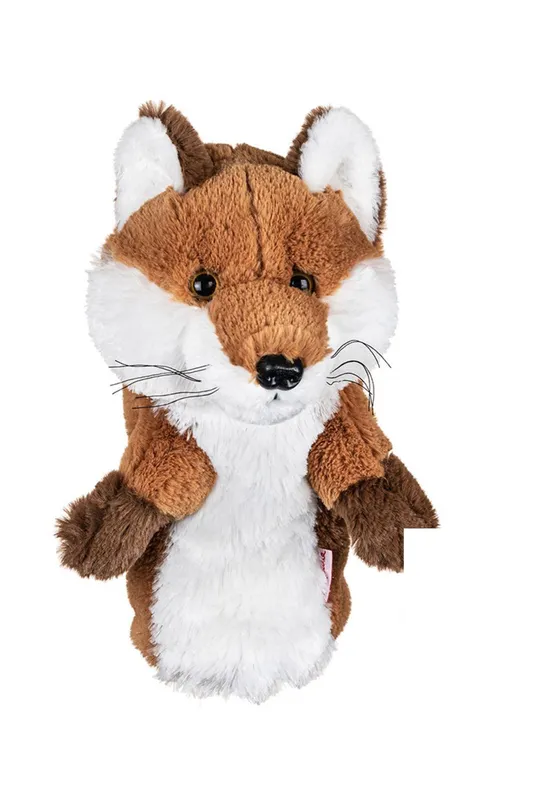 Daphne's Animal Driver Headcover - Fox in Brown Brown