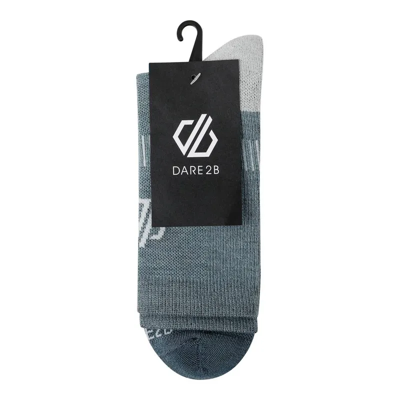 Dare 2b Unisex Merino Walking Socks in Grey Size: 3-5 - Grey