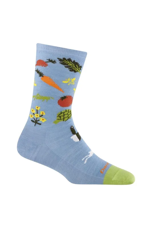 Darn Tough Ladies Vegetable Lightweight Merino Crew Socks - - Size: M