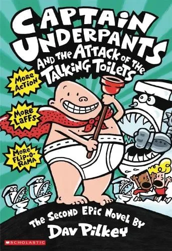 Dav Pilkey Captain Underpants and the Attack of the Talking Toilets