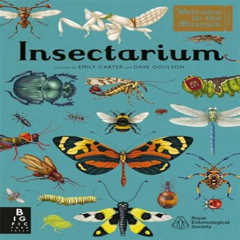 Dave Goulson Insectarium Hardback Book Multicolor