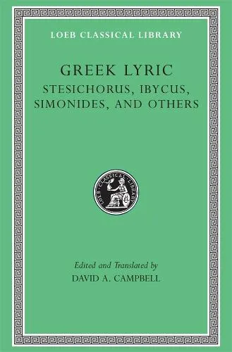 David A. Campbell Greek Lyric, Volume Iii