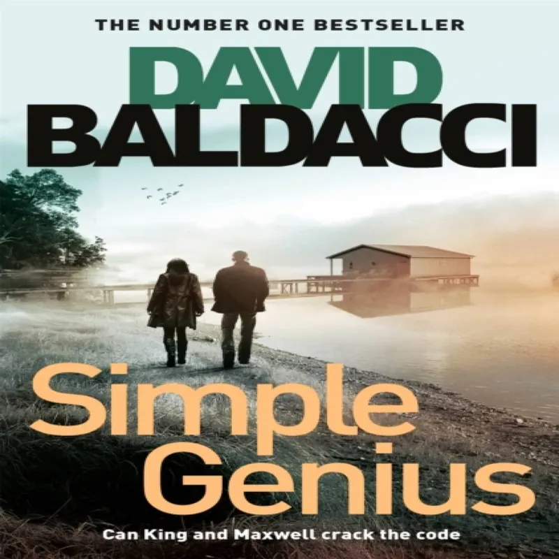 David Baldacci Simple Genius Paperback Book Multicolor
