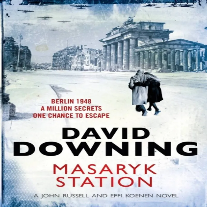 David Downing Masaryk Station Paperback Book in White White