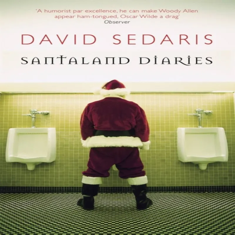 David Sedaris Santaland Diaries Paperback Book Multicolor