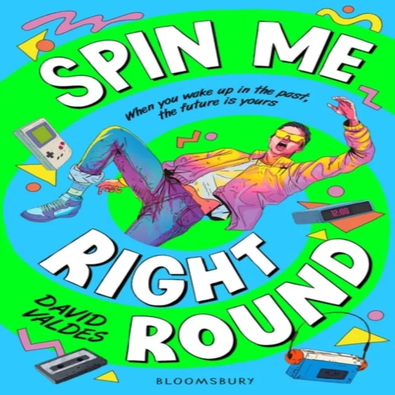David Valdes Spin Me Right Round Paperback Book Multicolor