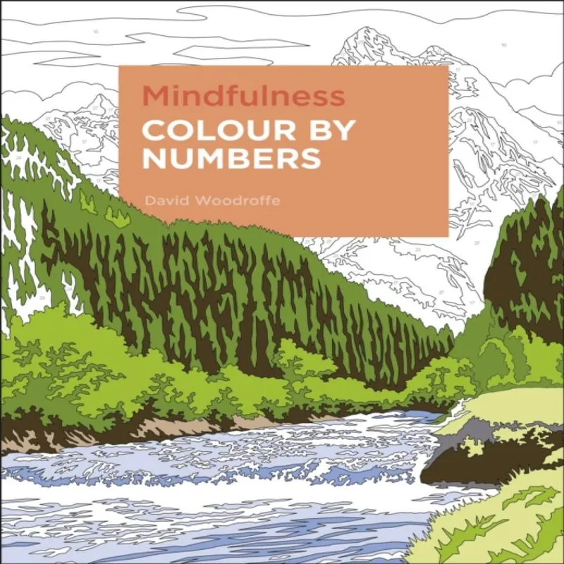 David Woodroffe Mindfulness Colour by Numbers